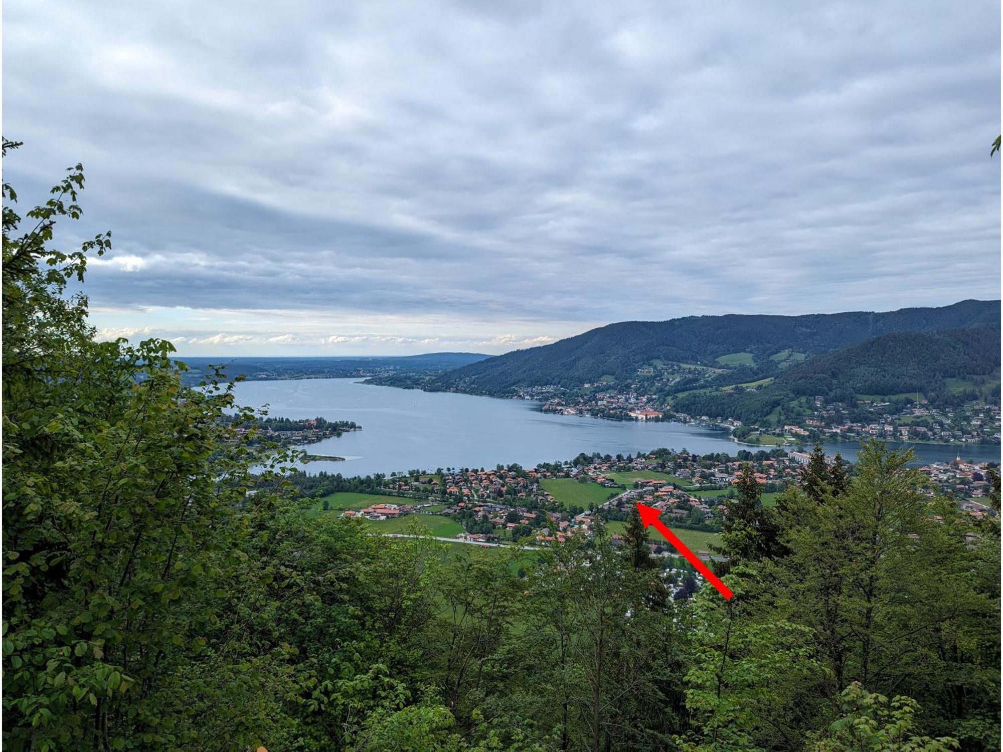 Garten 2-zimmer Whg In Bestlage In Rottach-egern, 400m Vom *