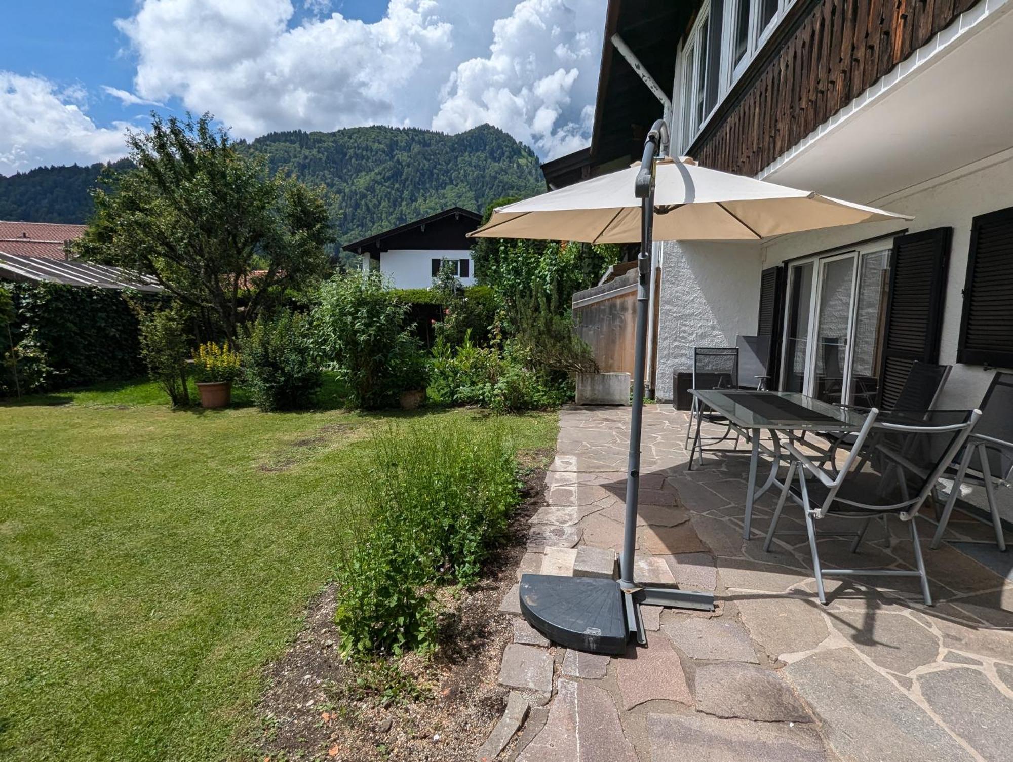Garten 2-zimmer Whg In Bestlage In Rottach-egern, 400m Vom Rotta